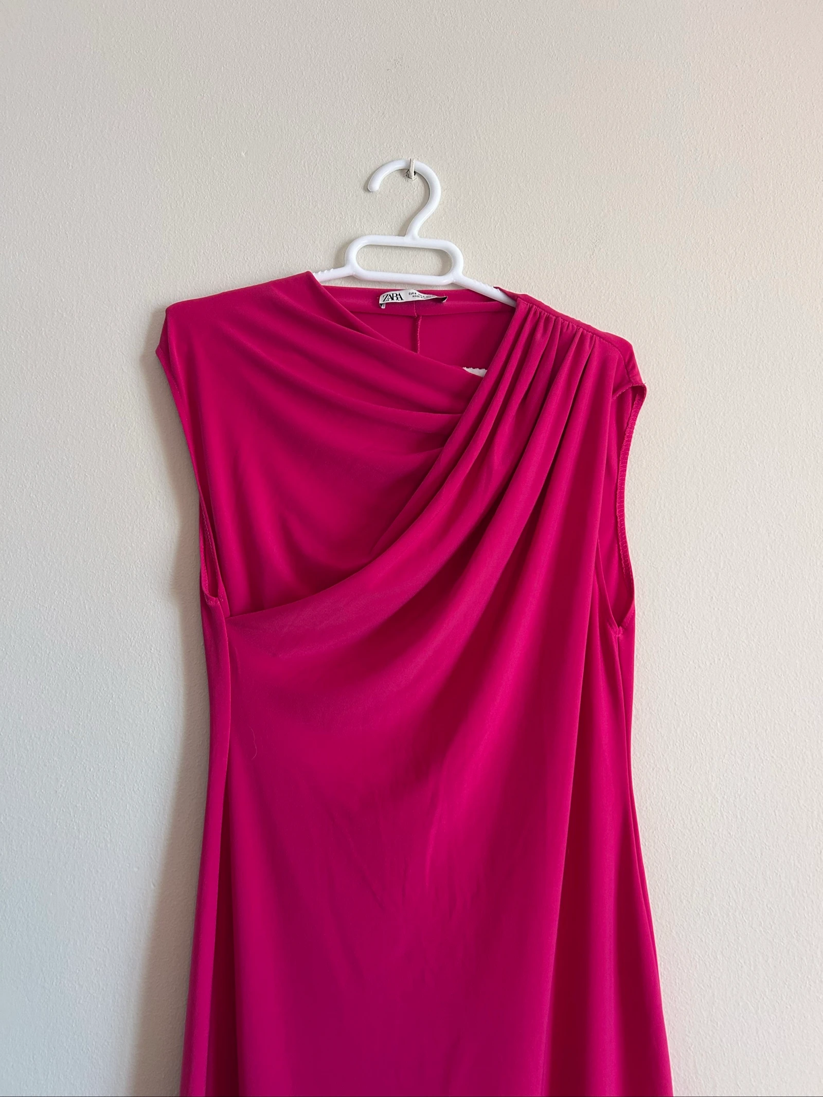 Fuchsia wrap dress – photo 2